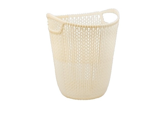 Корзина универсальная Ажур 14 л айвори 4069/8